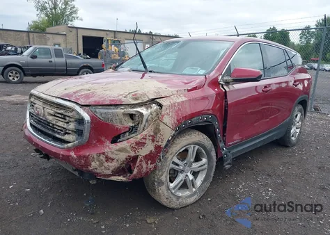 2018 GMC Terrain Sle from USA, damaged, VIN 3GKALMEV0JL145040